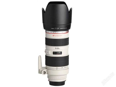 Лот: 1098042. Фото: 1. Canon EF70-200 f2.8L USM + UV-фильтр... Объективы