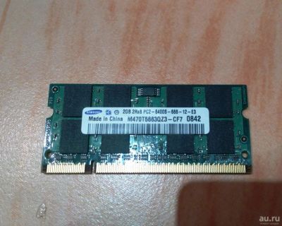 Лот: 8193981. Фото: 1. Samsung DDR2 800 SO-DIMM 2Gb. Оперативная память