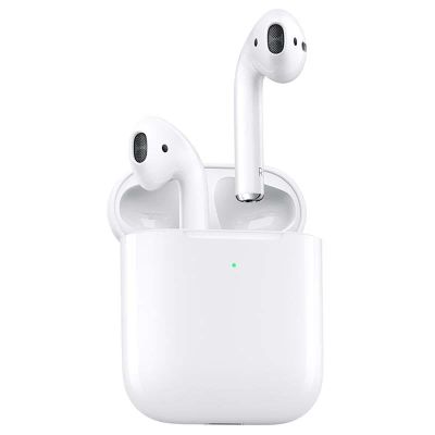 Лот: 15943913. Фото: 1. Apple AirPods 2 с беспроводной... Наушники, гарнитуры