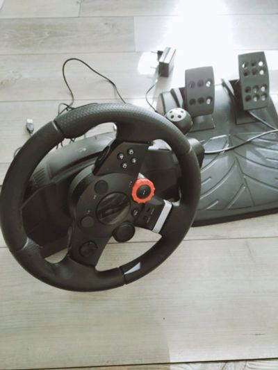 Лот: 19552194. Фото: 1. Руль Logitech force gt. Рули, джойстики