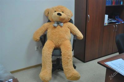 Лот: 2388006. Фото: 1. Мягкая игрушка Медведь 1,5м. BOYDS... Мягкие