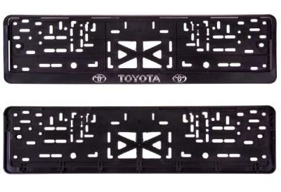 Лот: 25809130. Фото: 1. Рамка под номер Toyota Тойота... Детали тюнинга