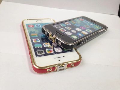 Лот: 4599936. Фото: 1. Бампер Hermes оранжевый на iPhone... Чехлы, бамперы
