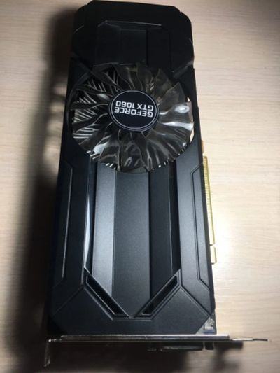 Лот: 16385480. Фото: 1. palit 1060 storm X 6gb. Видеокарты