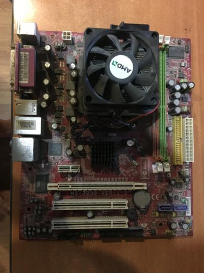 Лот: 8040295. Фото: 1. MSI K9N6PGM-FI. Материнские платы