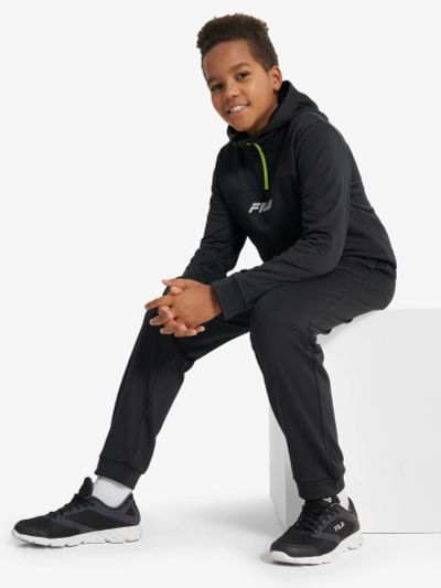 Лот: 24826685. Фото: 1. Костюм для мальчиков FILA, Черный. Спортивные костюмы