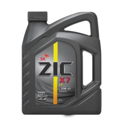 Лот: 14492844. Фото: 1. ZIC X7 LS 10W-40 синт 6L (Масло... Масла, жидкости