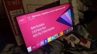 Лот: 10871217. Фото: 1. 3D SMART TV...WI-FI..50-дюйм... Телевизоры