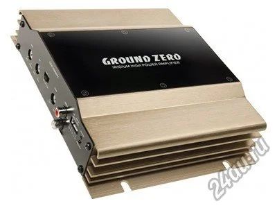 Лот: 4334950. Фото: 1. Усилитель 2х кан. Groun zero. Усилители