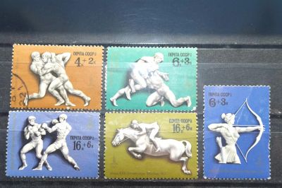 Лот: 3856846. Фото: 1. 1977 22-ые Олимпийские игры 1980г... Марки