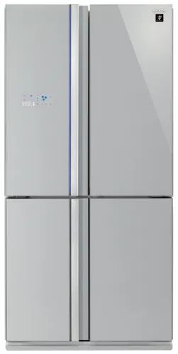 Лот: 24553030. Фото: 1. Холодильник Sharp SJFS97VSL. Холодильники, морозильные камеры
