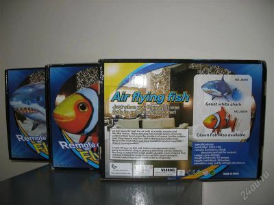 Лот: 1438819. Фото: 1. Летающие рыбы Air Swimmers с пультом... Красноярск