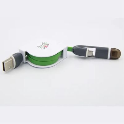 Лот: 20301802. Фото: 1. Кабель-рулетка универсальный USB... Дата-кабели, переходники