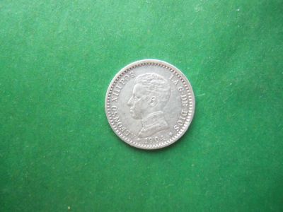 Лот: 16488966. Фото: 1. Испания 50 сентимо 1904 г. Альфонсо... Европа