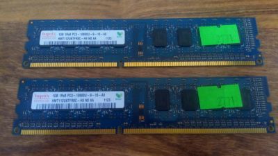 Лот: 10874362. Фото: 1. DDR3 2 GB Hynix, кит набор из... Оперативная память