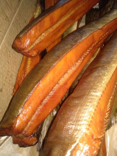 Лот: 15611312. Фото: 1. Балык горбуши холодного копчения... Икра, рыба, морепродукты
