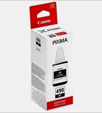 Лот: 20740837. Фото: 1. Чернила Canon GI-490BK (0663c001... Картриджи, расходные материалы