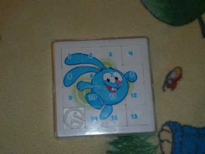 Лот: 3778140. Фото: 1. Детская игра пятнашки. Развивающие