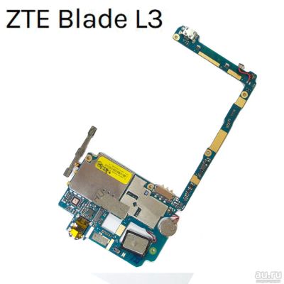 Лот: 11566280. Фото: 1. ZTE Blade L3 системная плата. Микросхемы и платы