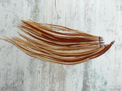 Лот: 12805599. Фото: 1. Перо петуха Whiting для вязания... Леска, блесны, крючки, мормышки