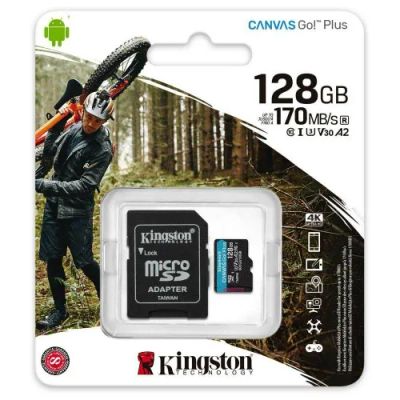Лот: 23537606. Фото: 1. Карта памяти microSDXC Kingston... Карты памяти