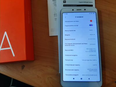 Лот: 18130305. Фото: 1. Смартфон Xiaomi Redmi 6a. Смартфоны