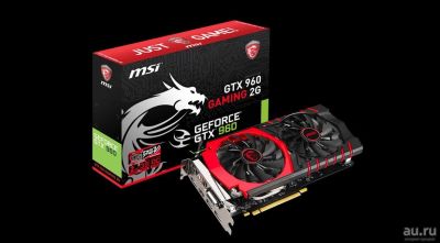 Лот: 10971443. Фото: 1. MSI Geforce GTX 960 2gb. Видеокарты
