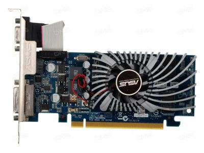 Лот: 7862071. Фото: 1. Видеокарта ASUS GeForce 210 [210-1GD3-L... Видеокарты