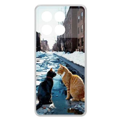 Лот: 25134658. Фото: 1. Чехол Krutoff Clear Case "Мартовские... Чехлы, бамперы