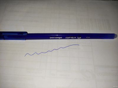 Лот: 18544651. Фото: 1. Ручка гелевая, стирающая. Цена... Ручки, карандаши, маркеры
