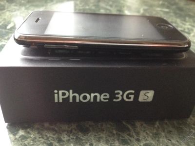 Лот: 3517478. Фото: 1. Aplle iPhone 3gs 8gb Full комплект... Смартфоны