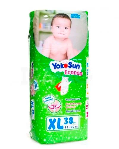 Лот: 13313217. Фото: 1. Трусики YokoSun XL (12-20 кг... Детская гигиена