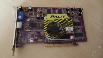 Лот: 1910772. Фото: 1. Видеокарта PALIT DAYTONA GeForce4... Видеокарты