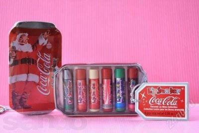 Лот: 2770607. Фото: 1. Бальзам для губ "Coca Cola lip... Сувенирные наборы