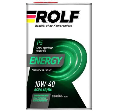 Лот: 20995495. Фото: 1. Масло моторное Rolf Energy 10w40... Масла, жидкости