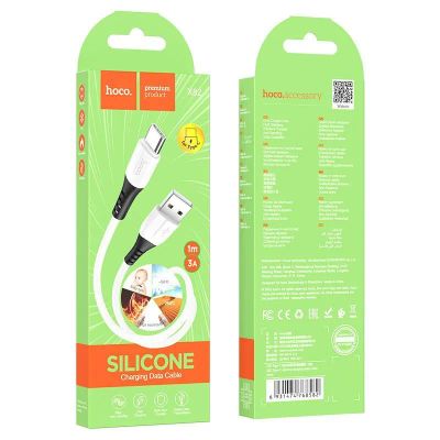 Лот: 22144153. Фото: 1. Кабель HOCO X82 TYPE-C 1m 3A Silicone... Дата-кабели, переходники