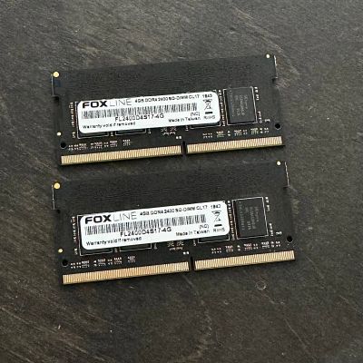 Лот: 21141016. Фото: 1. SO-DIMM Модули Foxline 8GB (2x... Оперативная память