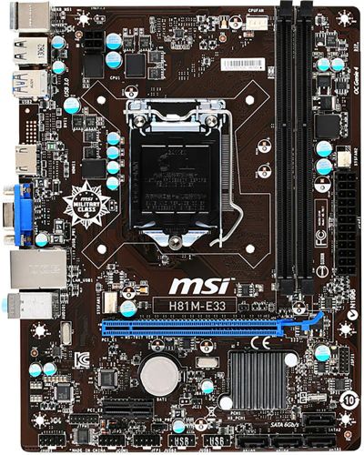 Лот: 16646983. Фото: 1. Хорошая плата под LGA 1155: MSI... Материнские платы