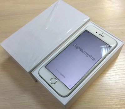 Лот: 7804661. Фото: 1. Смартфон Apple iPhone 6 Silver... Смартфоны