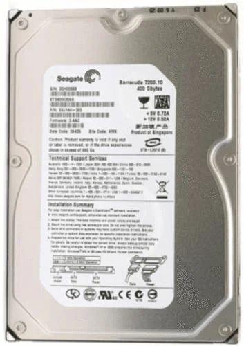 Лот: 4894525. Фото: 1. Seagate ST3400632NS 400gb SATA-II... Жёсткие диски (HDD)
