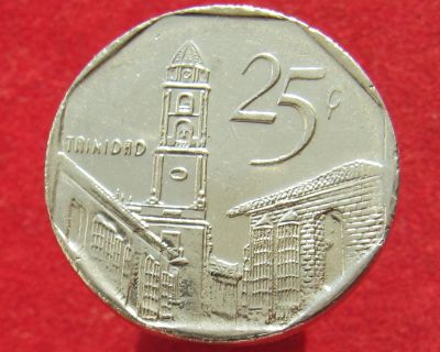 Лот: 15660649. Фото: 1. Куба 25 сентаво, 2006г. Остальные страны