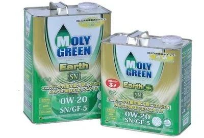 Лот: 8381929. Фото: 1. MOLY GREEN EARTH SN/GF-5 0W20... Масла, жидкости