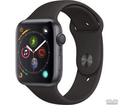 Лот: 13396006. Фото: 1. Apple Watch Series 4, 44 мм, корпус... Смарт-часы, фитнес-браслеты, аксессуары