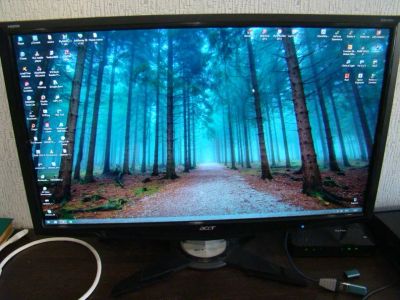 Лот: 4147246. Фото: 1. Монитор Acer G245H Abid 24". ЖК-мониторы