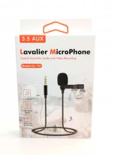 Лот: 22150045. Фото: 1. МИКРОФОН LAVALIER MICROPHONE JACK... Микрофоны