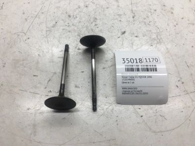 Лот: 20387280. Фото: 1. Клапан впускной Nissan Teana 2006... Двигатель и элементы двигателя