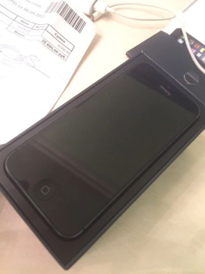 Лот: 8880512. Фото: 1. Iphone 5 16GB, хорошее состояние... Смартфоны
