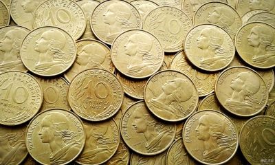 Лот: 16237217. Фото: 1. Франция ( 10с ) 1000 монет - одним... Наборы монет