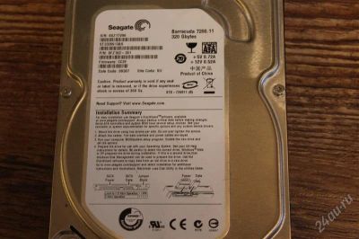 Лот: 2241161. Фото: 1. Жесткий диск Seagate Barracuda... Жёсткие диски (HDD)