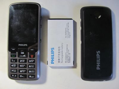 Лот: 4583485. Фото: 1. Philips Xenium X2300 на запчасти. Кнопочные мобильные телефоны